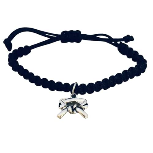 Martial Art Bracelet (Black) Adjustable Bracelet with