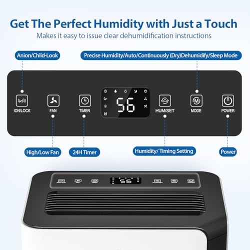 Dehumidifier for Large Basement with Drain