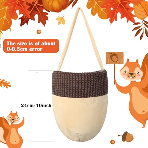 Dansydaisy Halloween Squirrel Costume Accessories Acorn Treat Bag by Dansydaisy - Used condition - Image 2