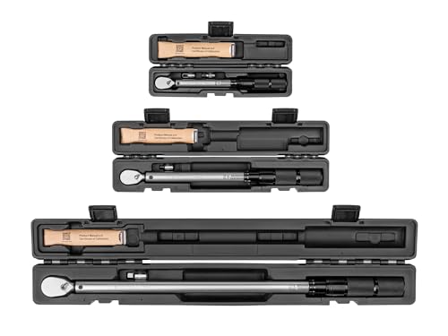 Image of TEKTON 1 /4, 3 /8, 1 /2 Inch Drive Micrometer Torque Wrench Set | TRQ95902