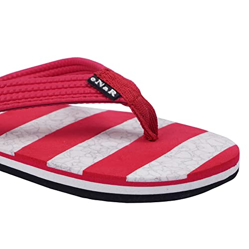 Image of eNaR Women's Navy Color Flip-Flops and House Slippers