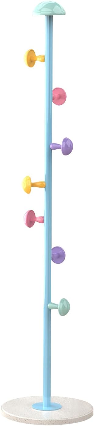 Ergocar multifunctional coat rack. 7 mushroom hooks for hanging at multiple angles, suitable for hanging clothes, bags, hats, scarves, etc. Coat racks can help you keep your living space tidy
