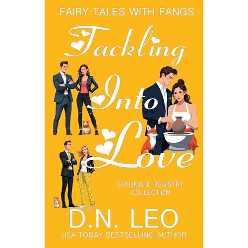 Tackling Into Love Audiolibro Por D.N. Leo arte de portada