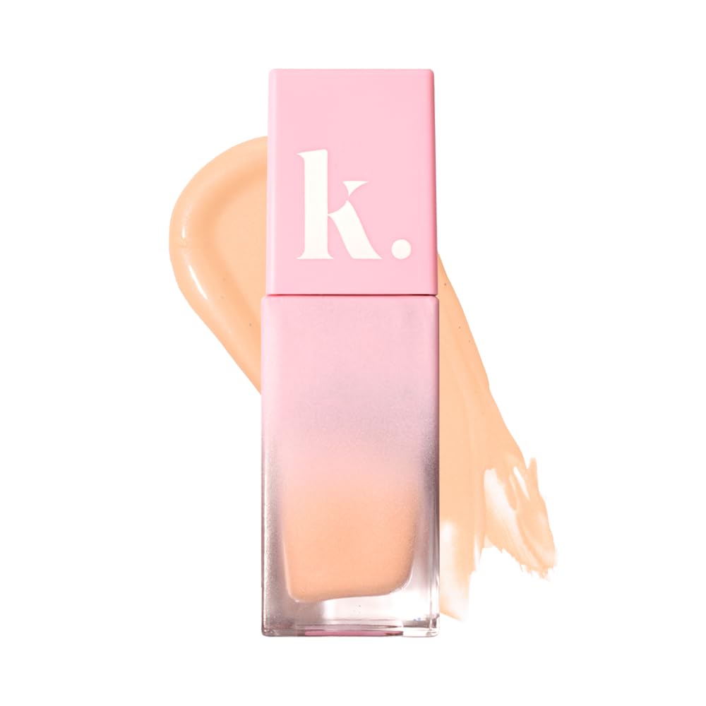 KRASH KOSMETICS Base de Maquillaje Morning Klimax - 150 Milky Morning - Iluminadora, Hidratante - Todo Tipo de Pieles, Oil Free - Cobertura Modulable - 99% Ingredientes Origen Natural, Vegano