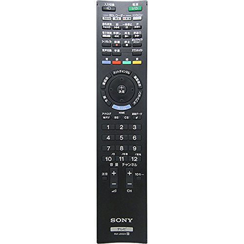 SONY RM-JD024 液晶テレビ 純正リモコン 1-489-470-11 保守部品(中古品) Amazon | SONY RM-JD024 液晶テレビ 純正リモコン 1-489-470-11 保守