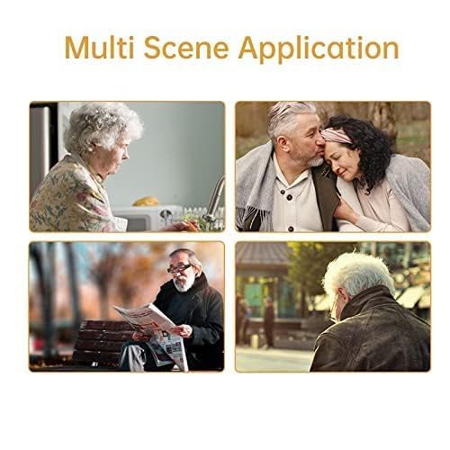 Miniatura 5 de Amplificadores de audífonos recargables, dispositivo de asistencia auditiva pequeño con reducción de ruido para personas mayores