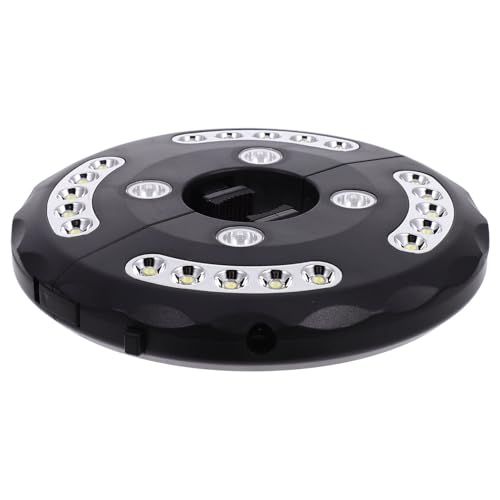 NOLITOY Lámpara LED para Sombrilla y Tienda Luces Portátil y Desmontable Luz de Emergencia Recargable con Adaptador USB para Camping y Jardín Resistente y Ligera