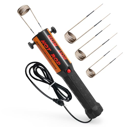 Solary Induction Heater Bolt Removal, 1100W 110V Magnetic Induction Heater Kit for Rusty Screw Removing, Nut Buster Tool with 3 Coil, HVAC Heaters & Accessories