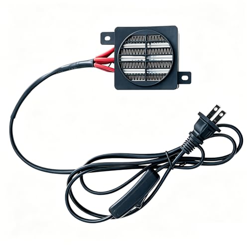 PTC Fan Heater 200W 110V Electric Ceramic Energy Saving...