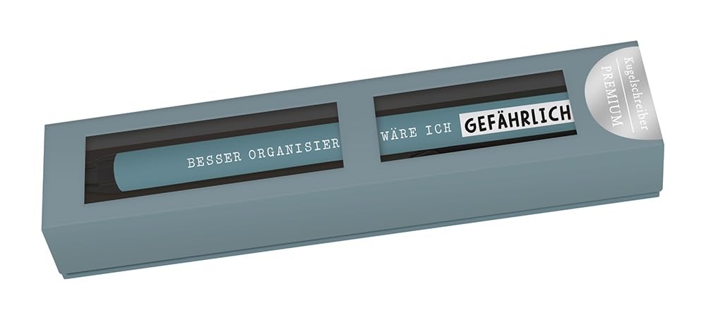 Grafik-Werkstatt Ballpoint Pen with Twist Mechanism | Black Refill Replaceable | Better Organised