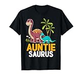 Dinosaur Auntiesaurus Auntie T-Shirt