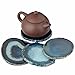 rockcloud Agate Slices Geode Stones,Place Card,Irregular Home Decoration Healing Crystals Collection 3-4.3