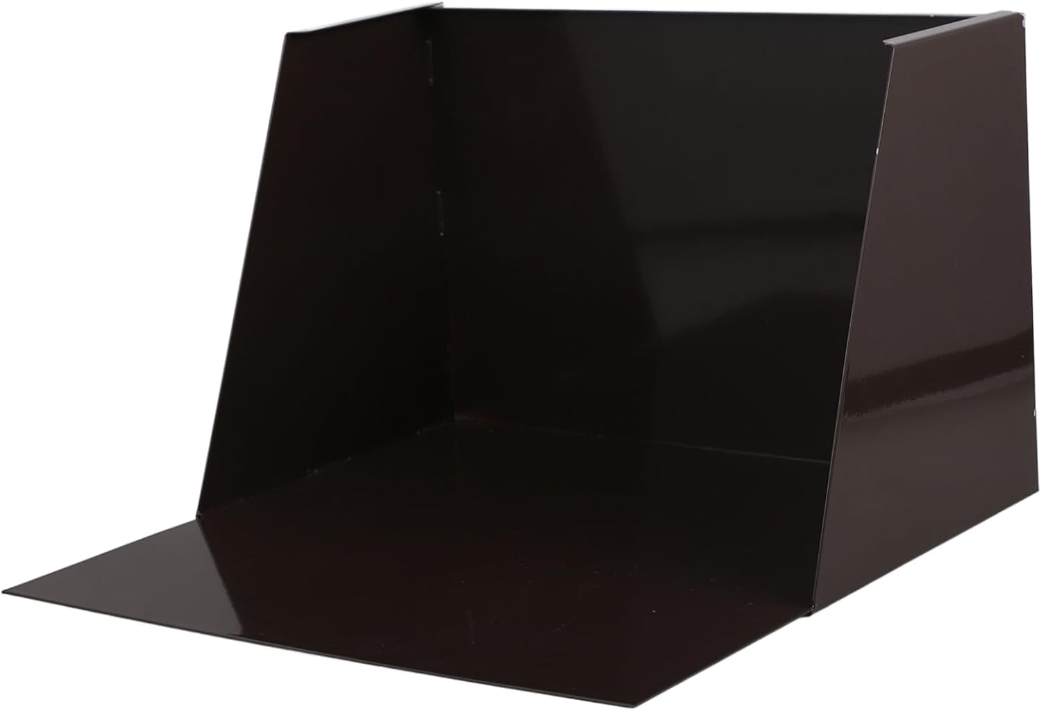 Aluminum Rainwater Catchment Pan Durable Splash Block for Downspouts Easy to Clean Gutter Diverter Tray Protects Surfaces from Water Damage Heavy-Duty Design for Rain Drainage