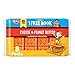 Keebler Sandwich Crackers, Cheese & Peanut Butter, 1.38 oz. 8-Count Packages (Pack of 6)