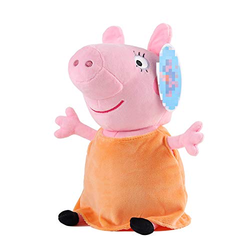 siqiwl Peluche 30 Cm Nouveau Peppa Pig Petit George Papa Maman Famille Amis Su Shi Danny Mode Dessin Animé Poupée en Peluche Jouet Enfant Anniversaire Cadeau De Noël