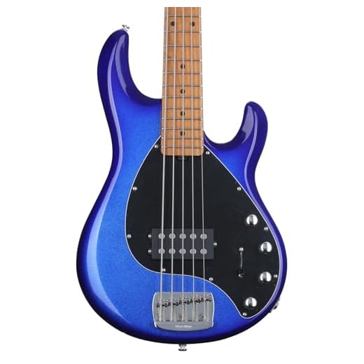Ernie Ball Music Man StingRay Special 5 H Bass Guitar - Pacific Blue Sparkle, Sweetwater Exclusive