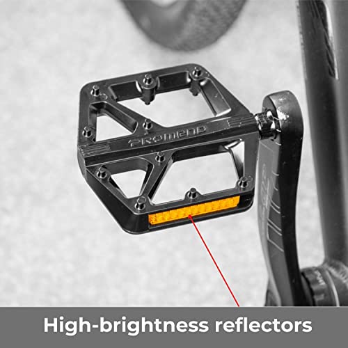 Yellowfin Aluminium Alloy DU Bearing Light Weight Bicycle Pedals with
