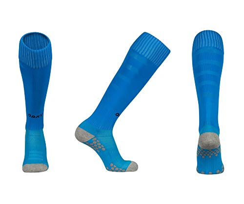 ORKY Soccer Socks for Men Kids Youth, Knee Length Thick Footbed Design, Women Sports Compression Sock (2 Pairs Pack)2