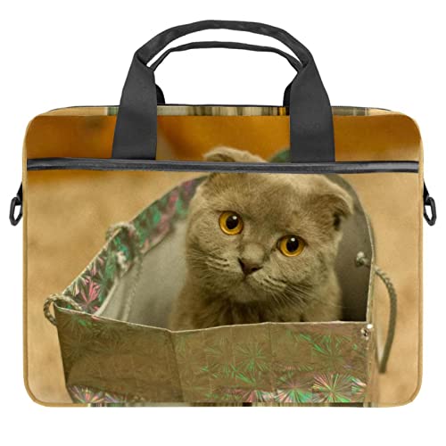 Sacoche ordinateur portable 13.3 motif chat pour vos trajets urbains
