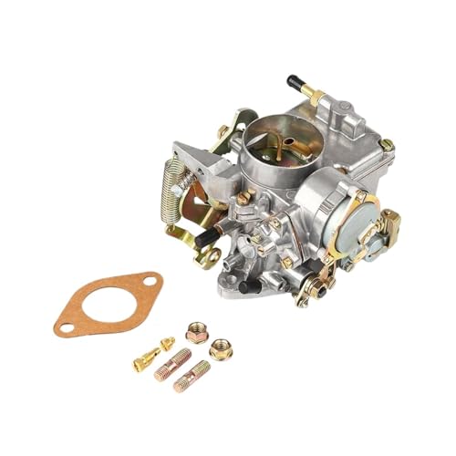 Carburetor Compatible For VW Beetle Super Beetle 1971-1979 34PICT-3 113129031K Type 1 Air Cooled 1600cc Dual-Port Engine 98-1289-B