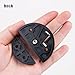 WSDMAVIS 4Pcs Reliable Boat Cabinet Twist Latch Nylon Round Turn Button Twist Catch Latch for Boats Yachts RVs Essential Hardware Accessory