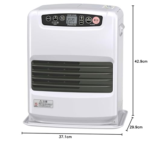 ダイニチ(Dainichi) 石油ファンヒーター NCタイプ ムーンホワイト FW-3222NC-W の商品画像 1