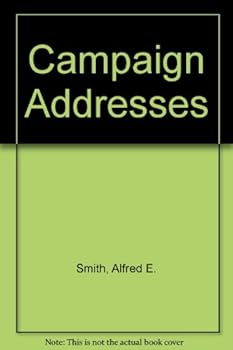 Hardcover Campaign Addresses, 1928 Book
