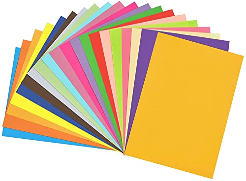 Image of A3 Mix Color Sheet for School Assignment and Project Work Set of 20 Sheet Size 42X21 Cm. (A3 Mix Color Sheets 20)