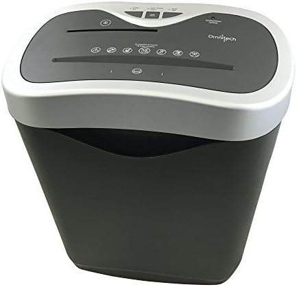 Staples Omnitech 10 Sheet Cross Cut Paper Shredder