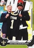 2026 Topps Now Jordyn Tyson #JTYS Gold Foil /50 Saints 8th Overall 2026 NFL Draft Selection New Orleans Saints Rookie RC Football Card