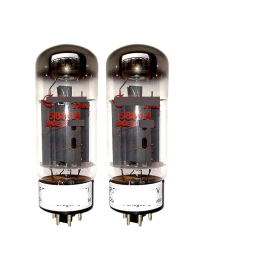 5881A Tube Replaces 6L6 6L6GC 6L6WGC 6P3S 6L6WGB 5881WXT Supporting Four-Way(2pcs Matched Pair)