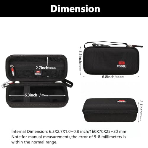 Funda rígida para teclado inalámbrico Burhoo/Miritz/Rii Mini miniatura 5