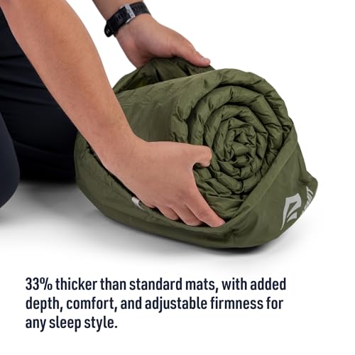 Image of Sea to Summit Camp Plus Self-Inflating Foam Sleeping Mat for Camping - Rectangular - Regular (72 x 25.2 x 2.6 inches)