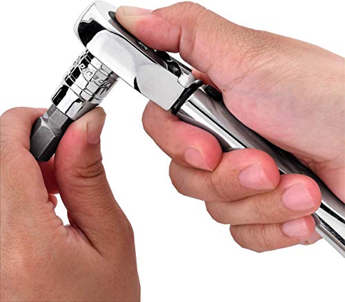 Epauto 32 Pcs Hex Bit Socket Set, Sae And Metric, S2 & Cr-V Steel #TOP3