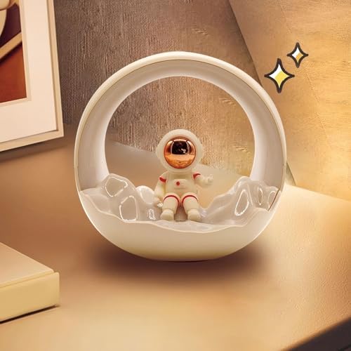 Lámpara de noche lunar recargable USB con control táctil miniatura 7