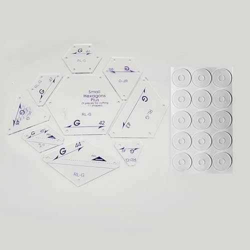 Bequilter 9 Acryl Patchwork Lineal Vorlagen Set