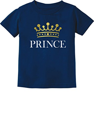 Tstars Prince Shirt for Boys Crown Gift for Son Little Boys Toddler Infant Kids Tshirt
