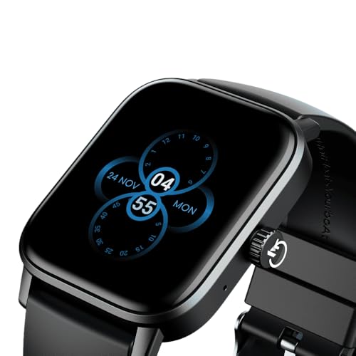 Image of boAt Wave Astra Neo Smartwatch Bluetooth Calling, 1.83 inch HD Display, Health & Wellness Suite, IP68 Resistance, Functional Crown (Active Black)