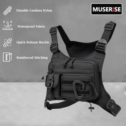 Aparejo de pecho con diseño frontal versátil y ajustable 8