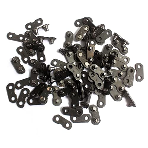 HURI 50 x Verbindungsglieder + Nieten 3/8 1,3mm für Motorsäge Sägekette kettensäge Kette HURI 50 x Verbindungsglieder + Nieten 3/8 1,3mm für Motorsäge Sägekette kettensäge Kette
