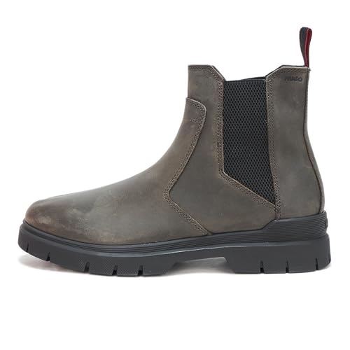 Image of HUGO Men's Side Zip Lace Up Boot