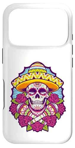Mexico Sugar Skull Mexican Hispanic Heritage Month �X�}�z�P�[�X iPhone 17 Pro �p