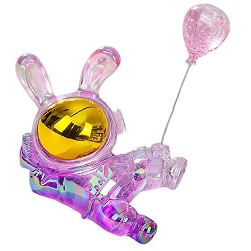 Nuobesty 2Pcs Year Of The Rabbit Space Rabbit Car Trim Office Desk Decorations Rabbit Statue Outer Space Party Favor Face Mask Mixing Bowl Set Car Rabbit Decoration House Decor Resin Statue #TOP2