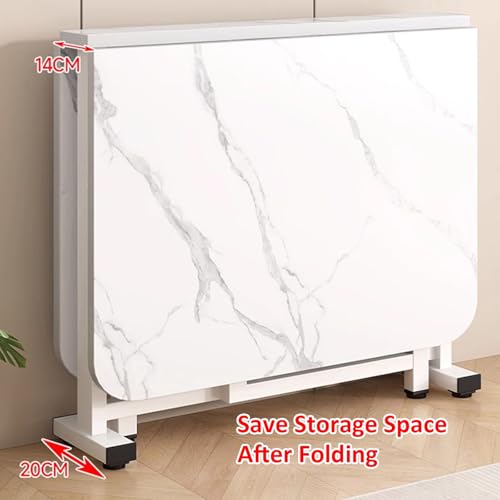 Table de cuisine carrée extensible pliante avec rangement urbain