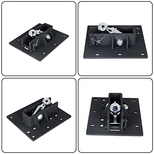 Over-Bed Folding Ball Gooseneck Hitch 61052 With 2-5/16-Inch Ball Steel Black Compatible With Ford/Dodge/Gmc/Chevrolet 1980-2019 #TOP1