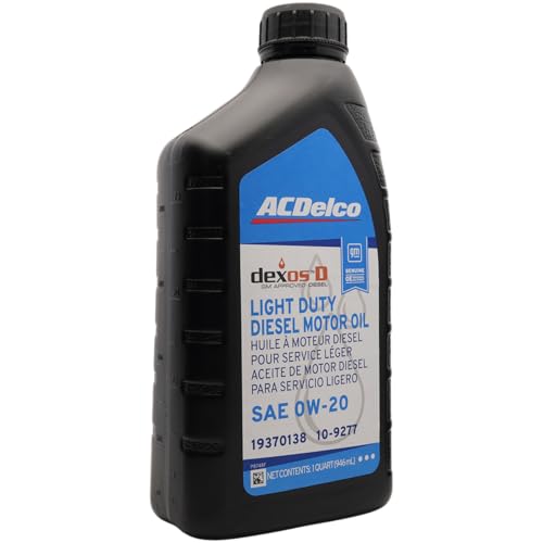 Aceite Diesel SAE 0W-20 ACDelco Kit para 3.0L Duramax miniatura 6