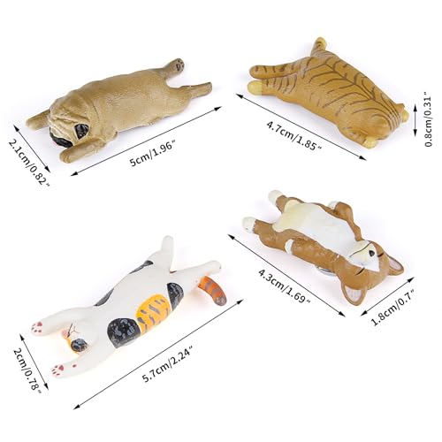 Imanes decorativos para nevera, set de 4 piezas miniatura 3