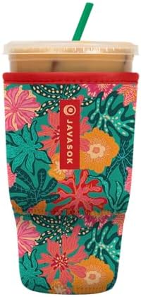 Sok It JavaSok Iced Coffee & Cold Soda Insulated Neoprene Cup Sleeve ...