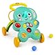 Bright Starts, Stroll ’n Roll 2 - in - 1 Ballspielwagen - Elefant mit Lichtern und Musik, Unisex, 6 Monate und Mehr