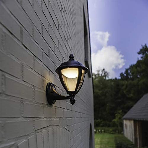 CGC Black Coach Lantern Traditional Wall Light Outdoor Garden Patio Shed Conservatory Garage Driveway Doorway